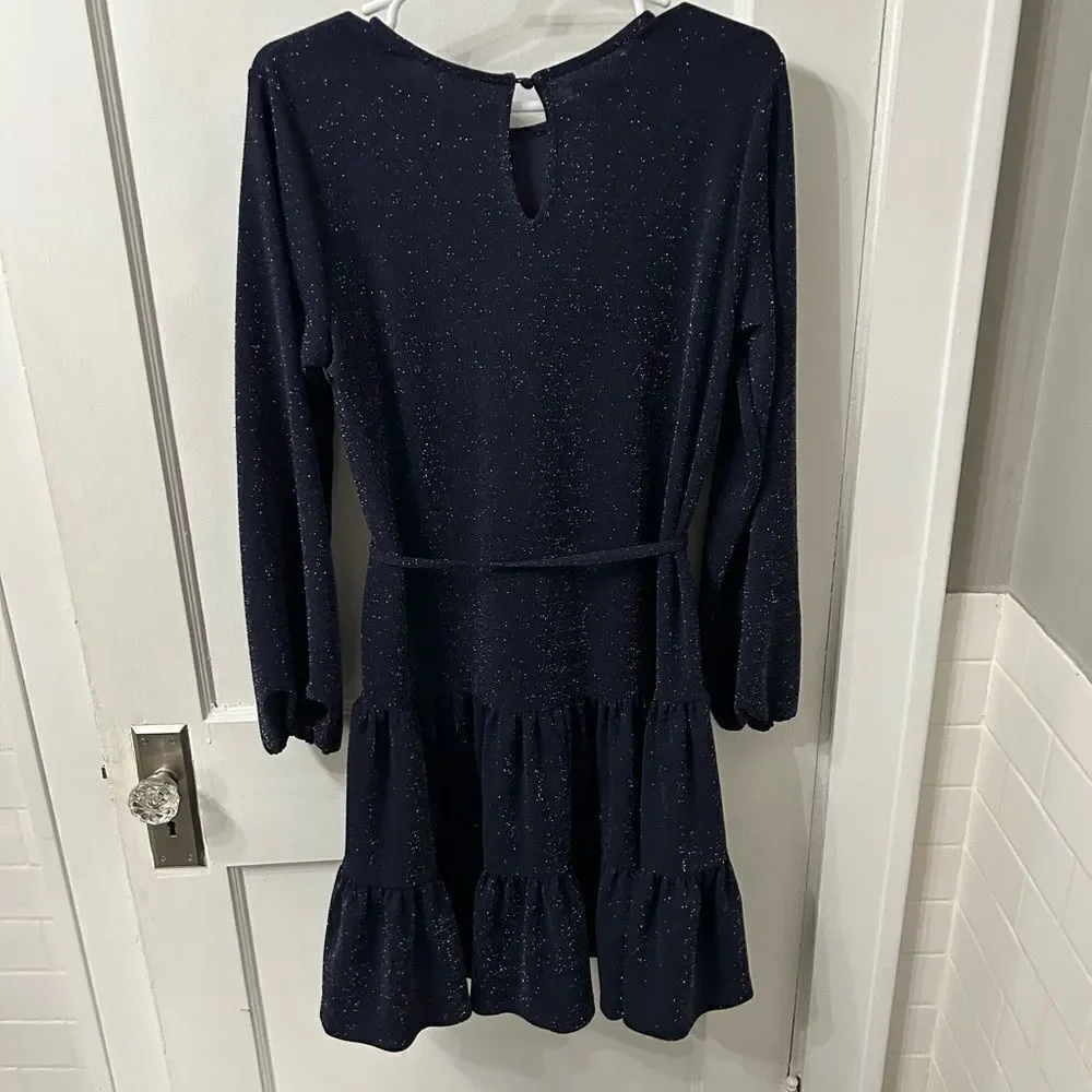 Maurices Blue sparkly dress